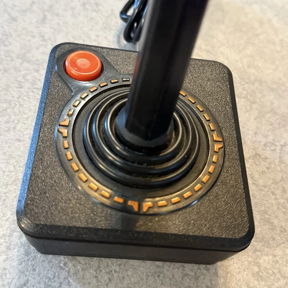 Vintage Atari 2600 Joystick Controller Test